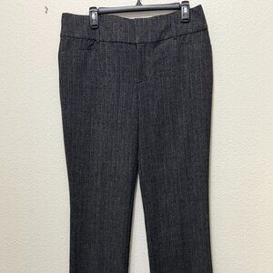 Apt 9 black tweed dress pants, straight leg, woman's size 10
